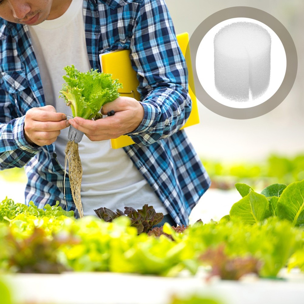 100Pcs Hydroponic Sponge Vegetables Cultivation System Gardening Tool