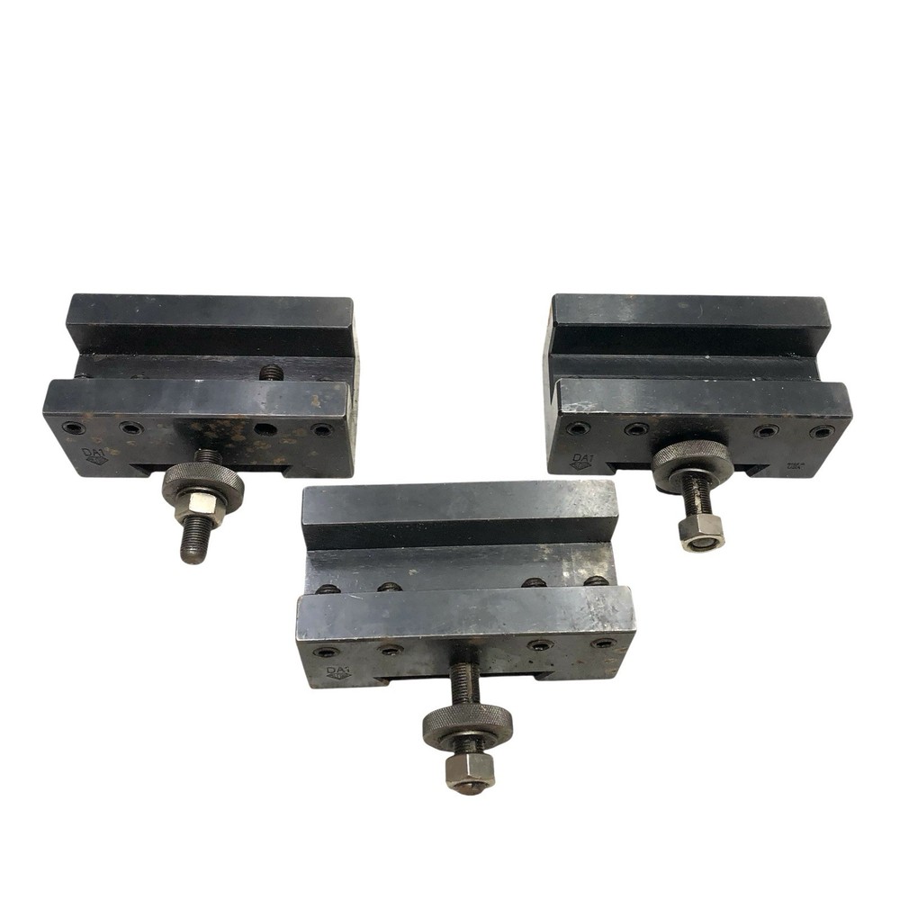 Aloris DA Quick Change Tool Post w/ Boring Bar Holder & 4 Tool Holders