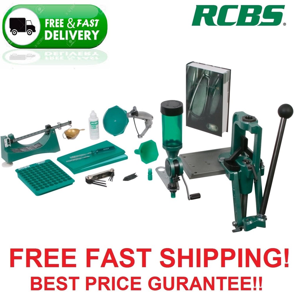 RCBS Rock Chucker Supreme Master Single Stage Reloading Press Kit 9354
