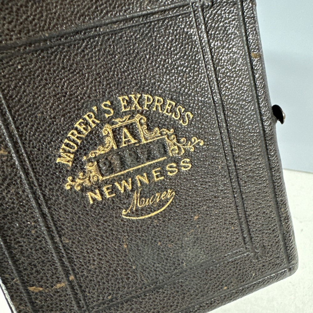 Murer's Express Newness Model A Falling Plate Box Camera - Rare Working Complete