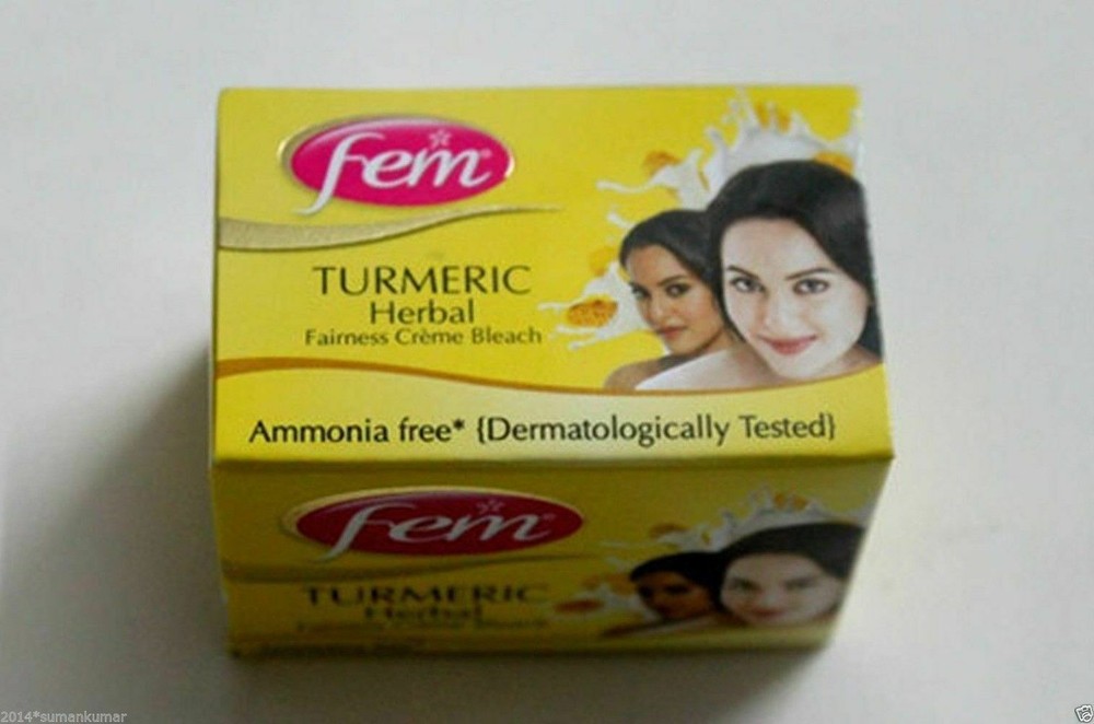 Fem Turmeric Creme Bleach 24gm,