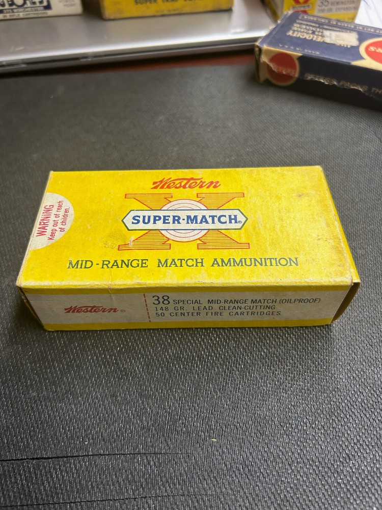 WESTERN 38 SPECIAL VINTAGE BOX