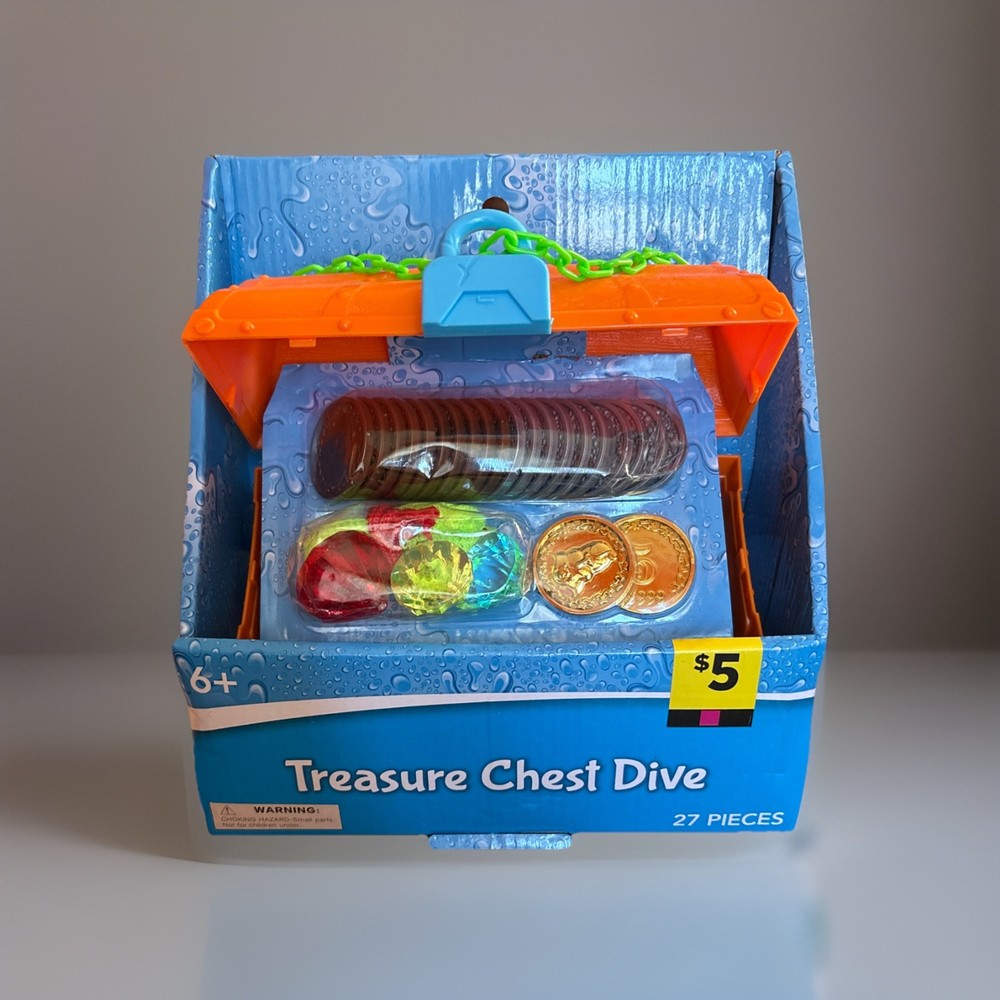 Kids' Treasure Hunt Dive Set 27 Pieces New