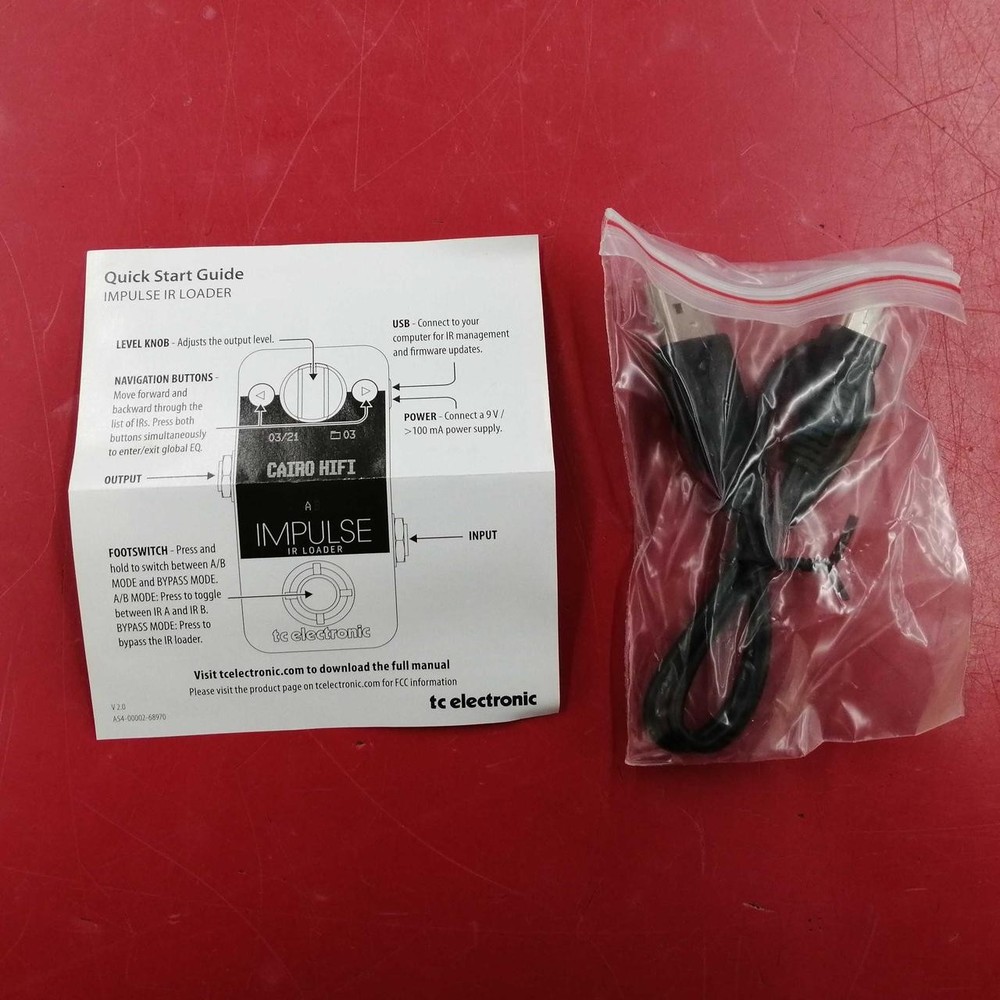 Tc Electronic Impulse Ir Loader Simulator No.nm305