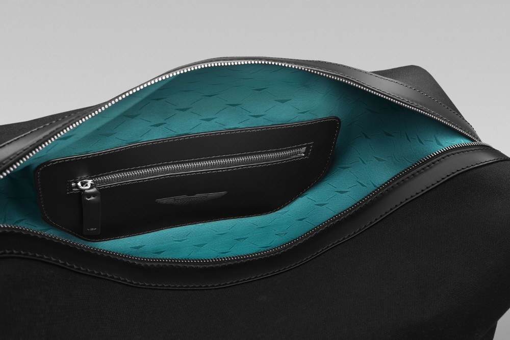 Aston Martin Small Onyx Black Holdall