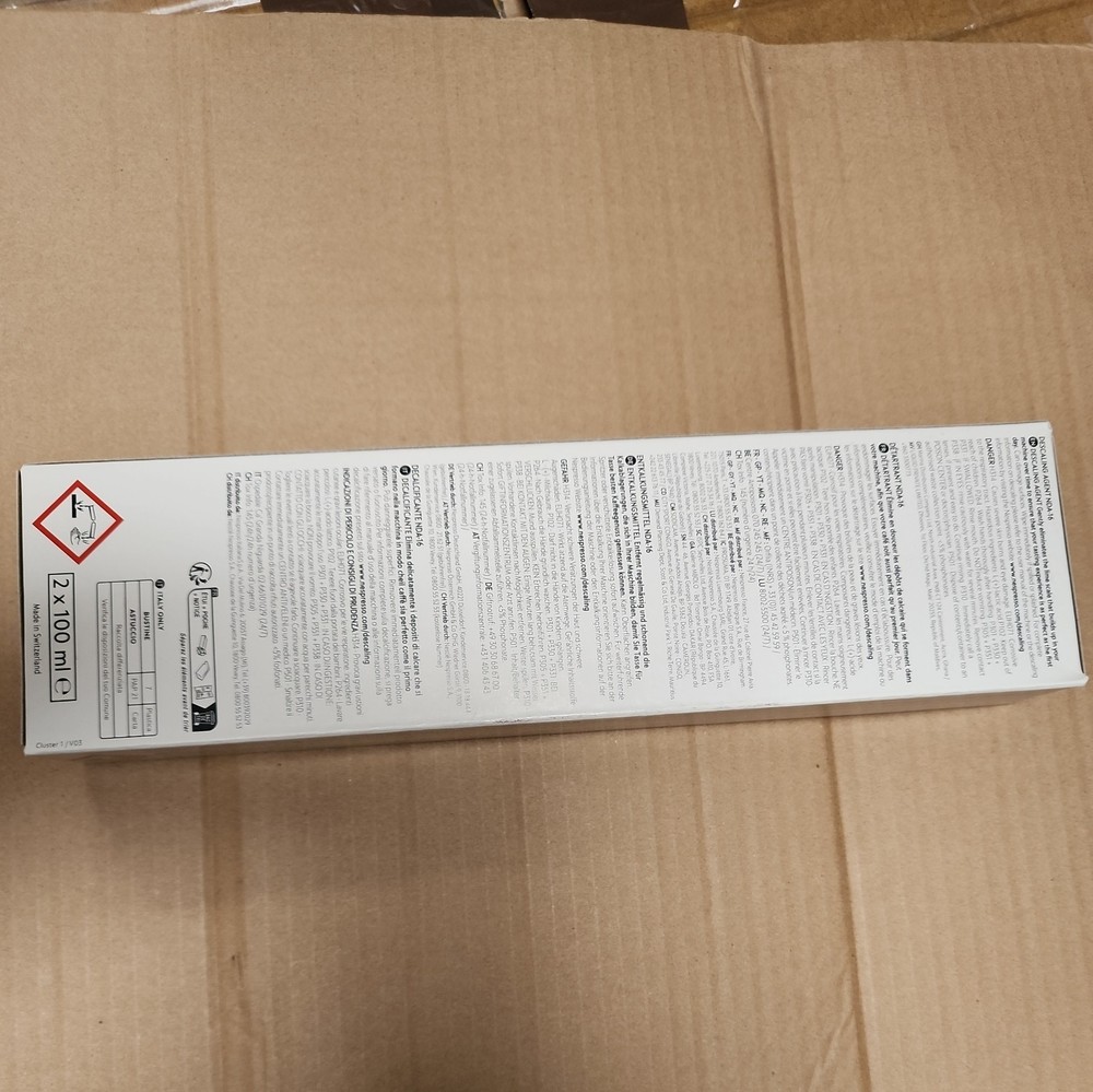 NEW! Genuine OEM 2-Pack Nespresso Descaling Solution Kit