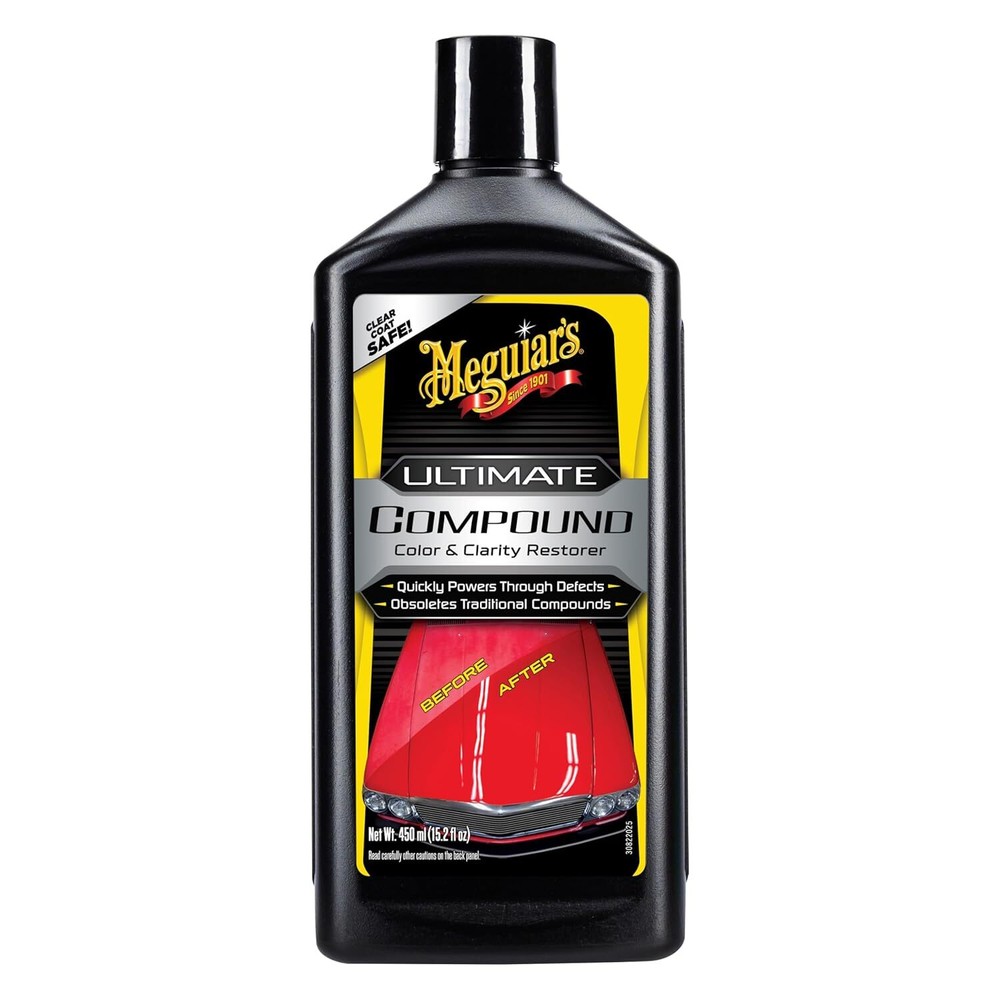 Meguiar’s Ultimate Compound Paint Scratch Remover & Clear Coat Restore - 15.2 oz