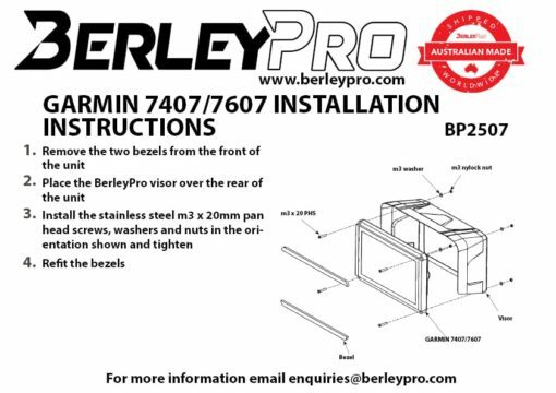 Garmin® GPSMAP® 7407/7607 Visor BP2507