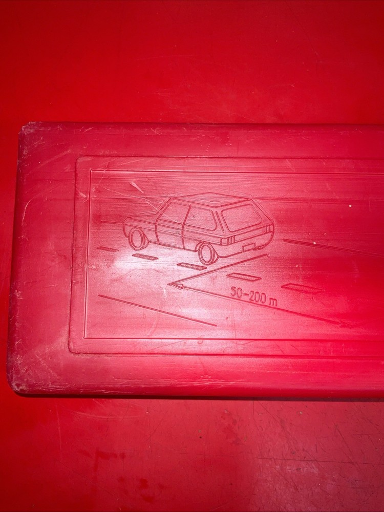 Classic Car Warning Triangle Leina Werke D-51570 Toolkit Accessory