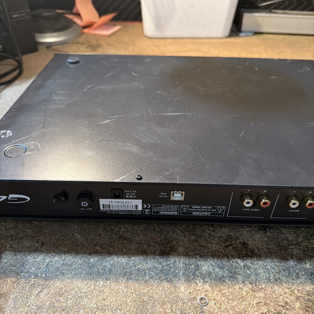 Gemini G4V 4-Channel DJ Midi Controller *untested* READ