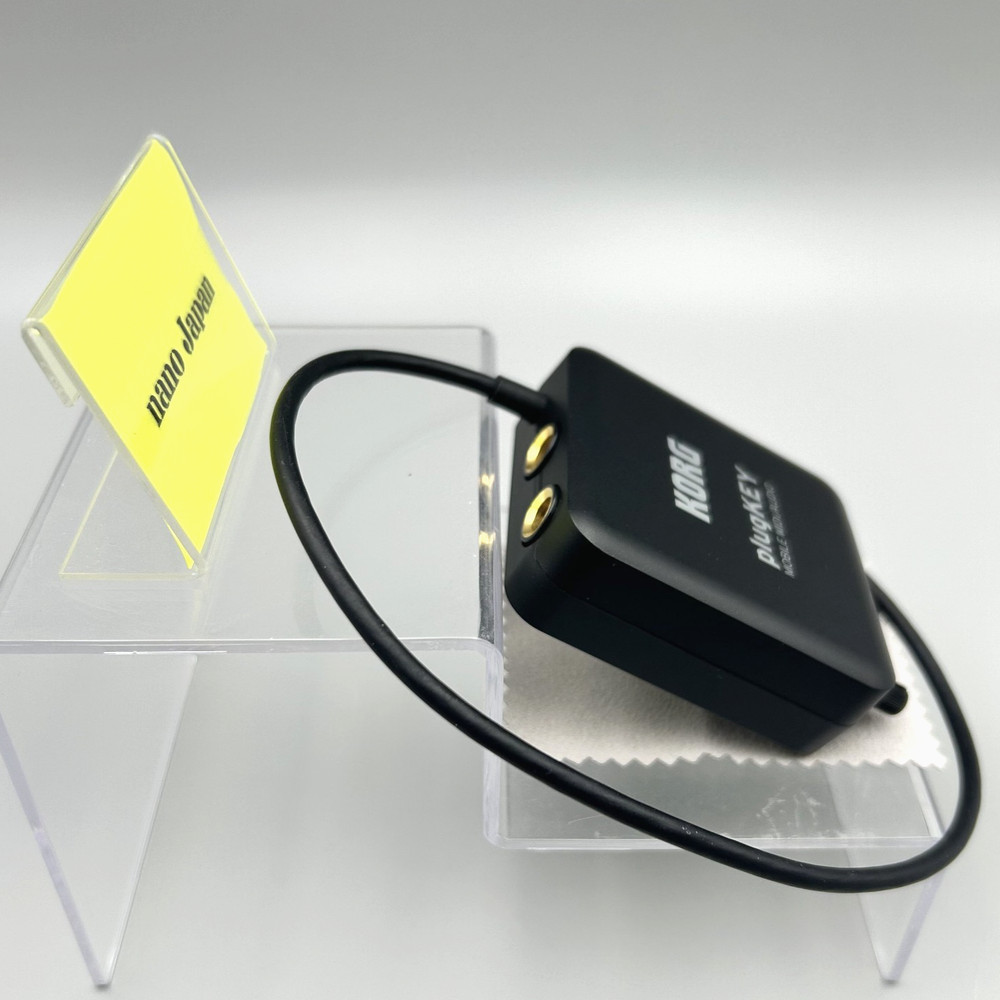 Korg PlugKey Mobile MIDI Audio Interface iOS iPhone iPad Lightning Black Used