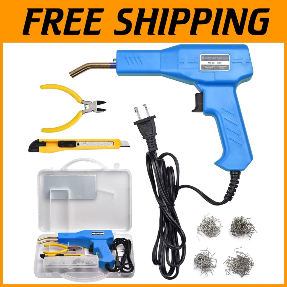 Versatile Hot Stapler Welding Gun - Plastic Repair DIY Tools