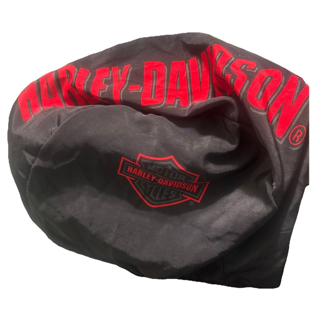 Harley Davidson Helmet Bag Dust Cover with drawstring EUC