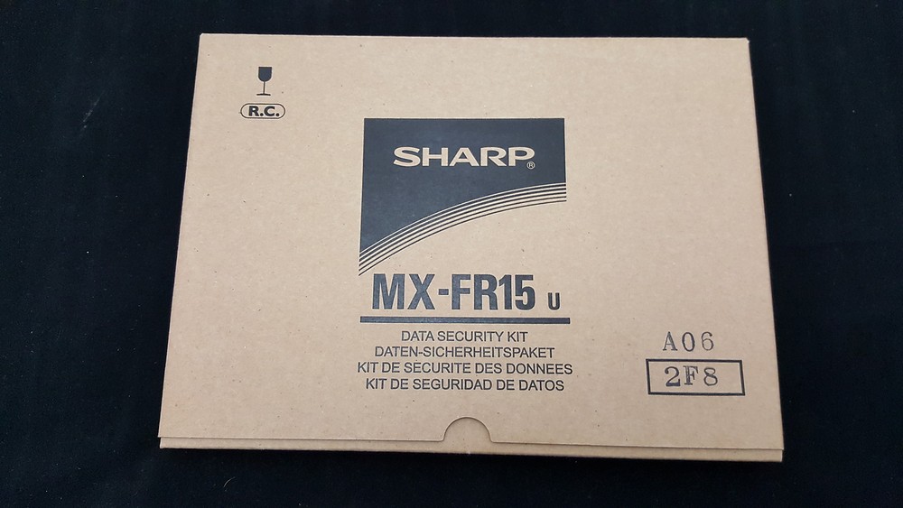 Sharp Corporation MX-FR15U Data Security Kit New In Box