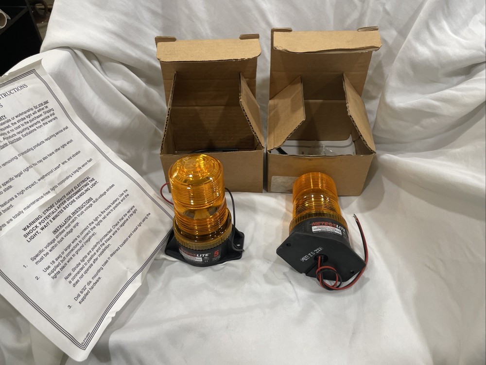 Meteorlite Amber Strobe