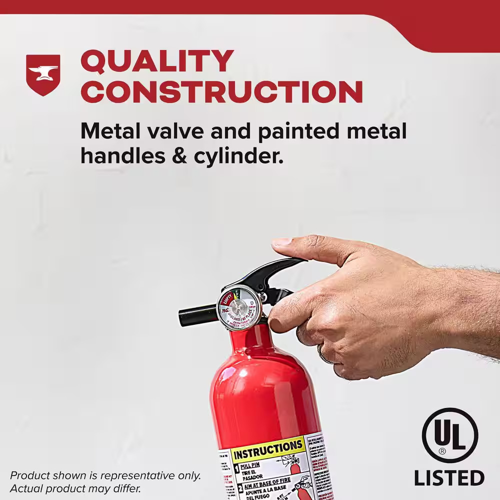 Home and Workshop 5-B:C Class BC 2 Lb. Fire Extinguisher 21031882