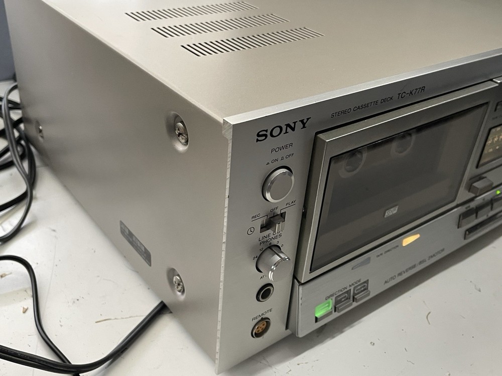 Sony TC-K77R Cassette Deck (Mint Condition Serviced)