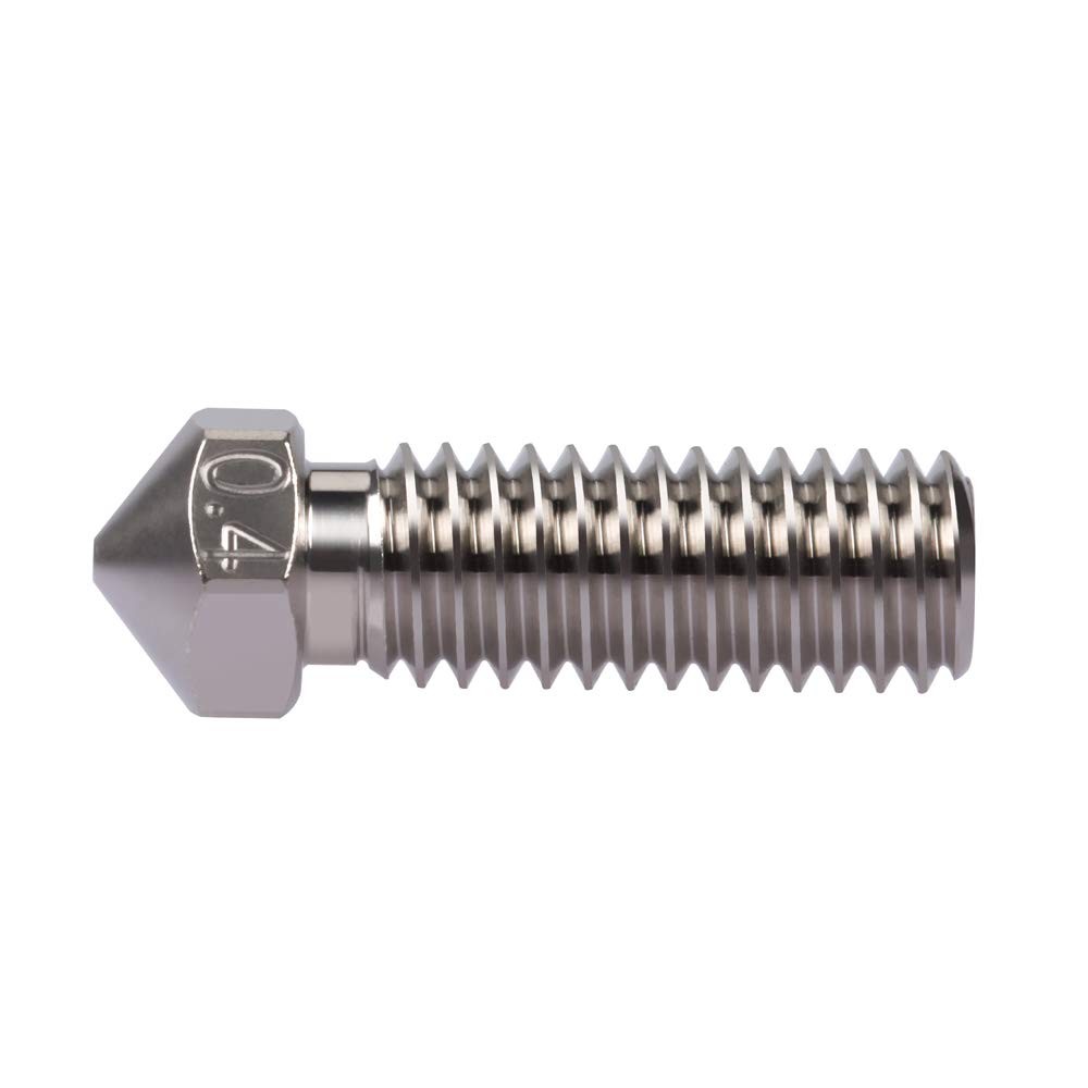 Long M6 Plated Copper Nozzle 0.4mm Non-Stick High Performance