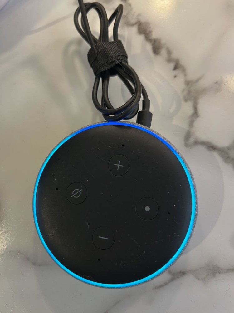 Amazon Echo Dot (3rd Generation) Smart Speaker with Alexa - Charcoal