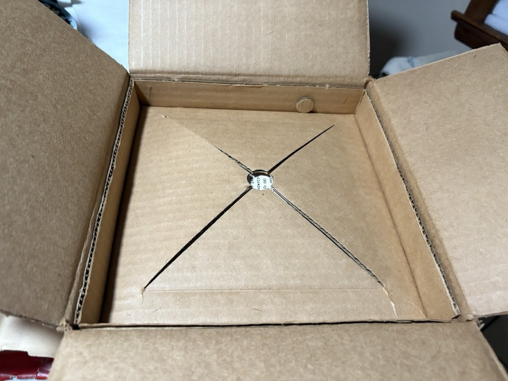 1946 MCM NUTONE WHITE & CHROME KITCHEN CLOCK & DOOR CHIME COMBINATION NEW !!!