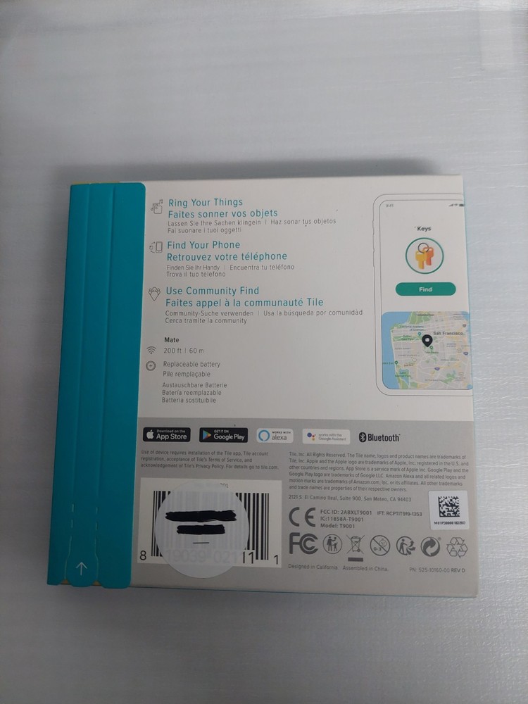 Tile Mate 2nd Gen. - White - 1-pack New Sealed