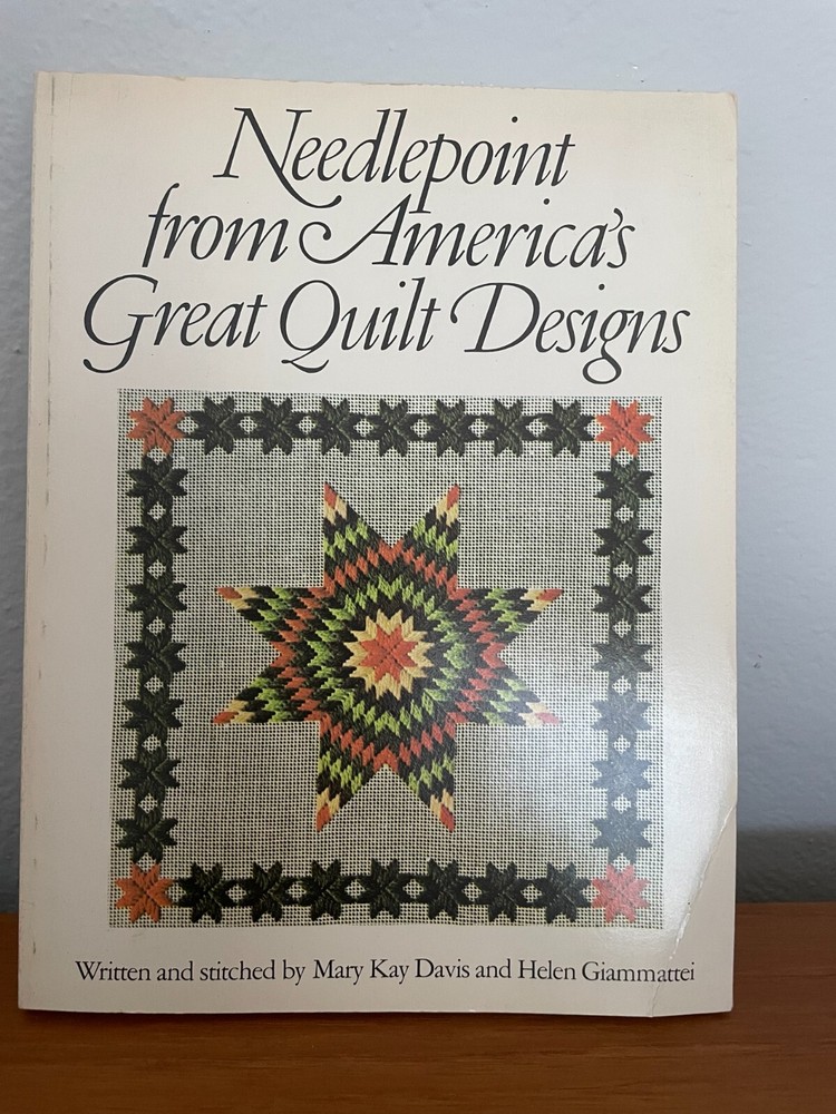 NEEDLEPOINT BOOK BUNDLE #2 - 3 BOOKS GOOD CONDITION