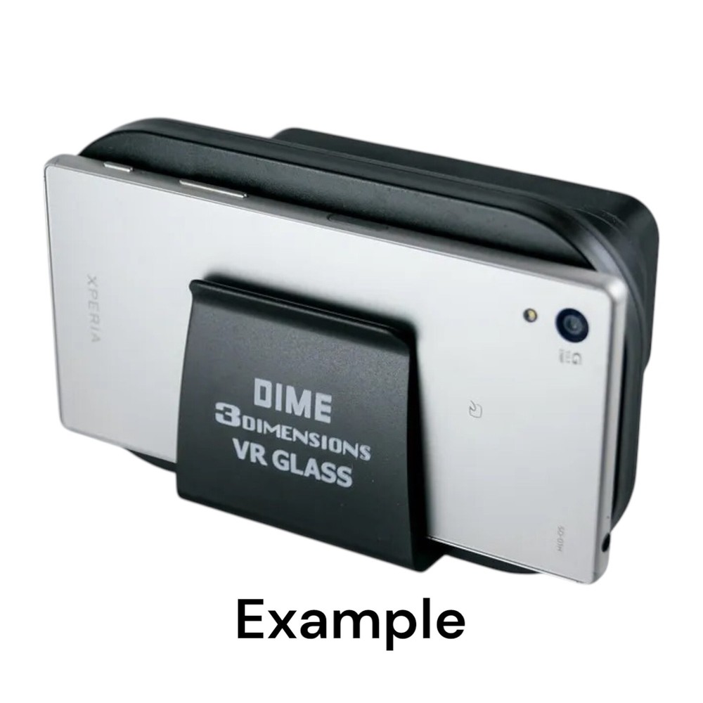 DIME 3Dimensions 3D Virtual Reality VR Glasses Foldable Debut Supplement Funny