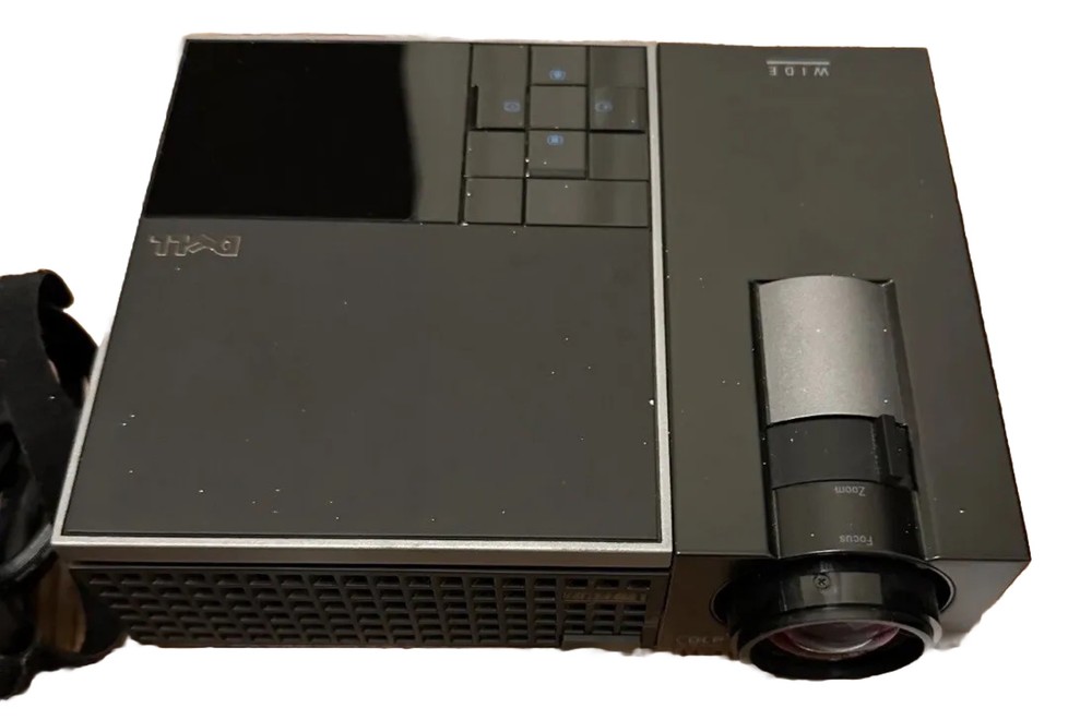 DELL M409wx Projector With Case And Accessories TESTED/WORKING
