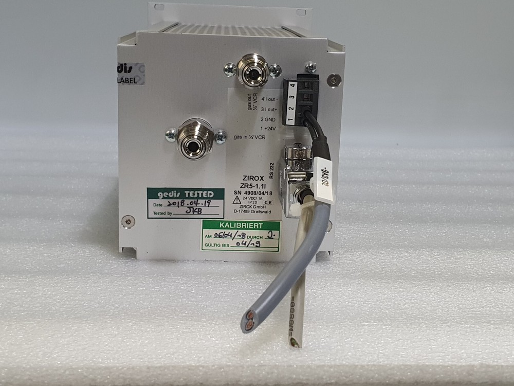 ZIROX ZR5-1.1I Oxygen Measuring System