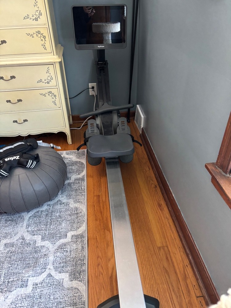 hydrow wave rowing machines used