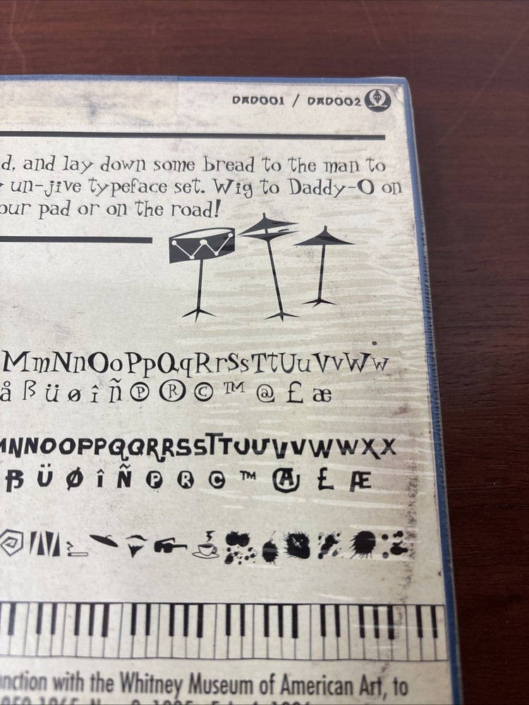 Daddy-O “Computer Font Set” - 3.5 Disk MAC ***Sealed