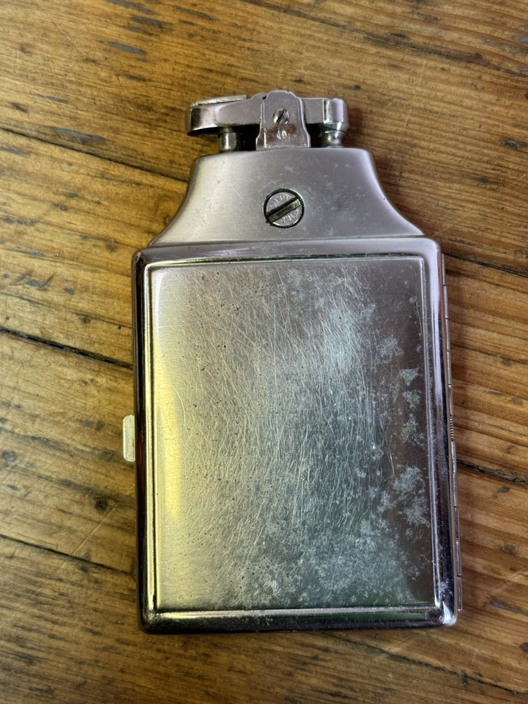 RONSON MASTERCASE LIGHTER AND CIGARETTE CASE COMBO