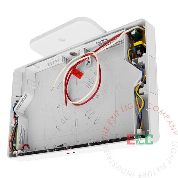 LFI Lights | Thin Green LED Exit Light Sign | UL | LEDT-G-W-BB