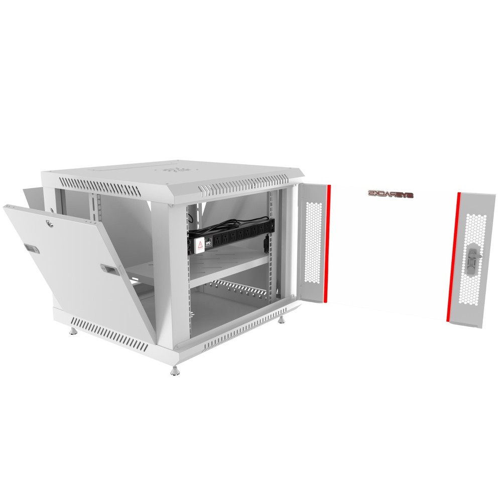 9U Sysracks Wall Mount IT Data Network Server Rack Cabinet Enclosure 24" Depth