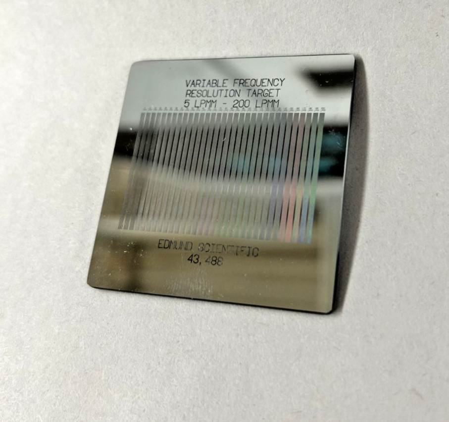 Edmunds Scientific Variable Frequency Target 5-200 lp/mm