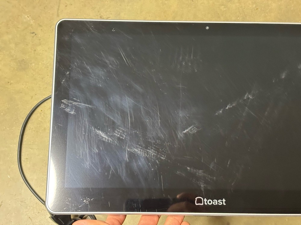 Toast Flex TT200 POS System dual display Screen W/ Power Supply