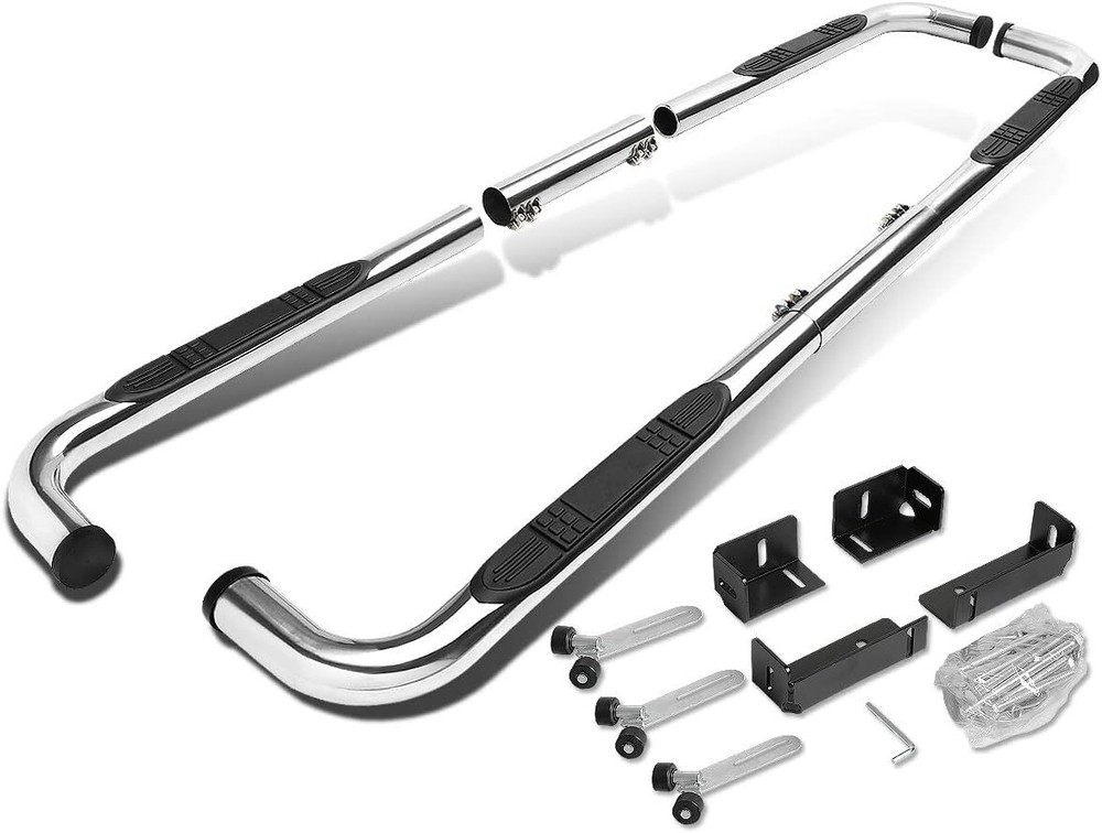 Auto Dynasty 3 Inches Side Step Nerf  Running Board Compatible with Silverado