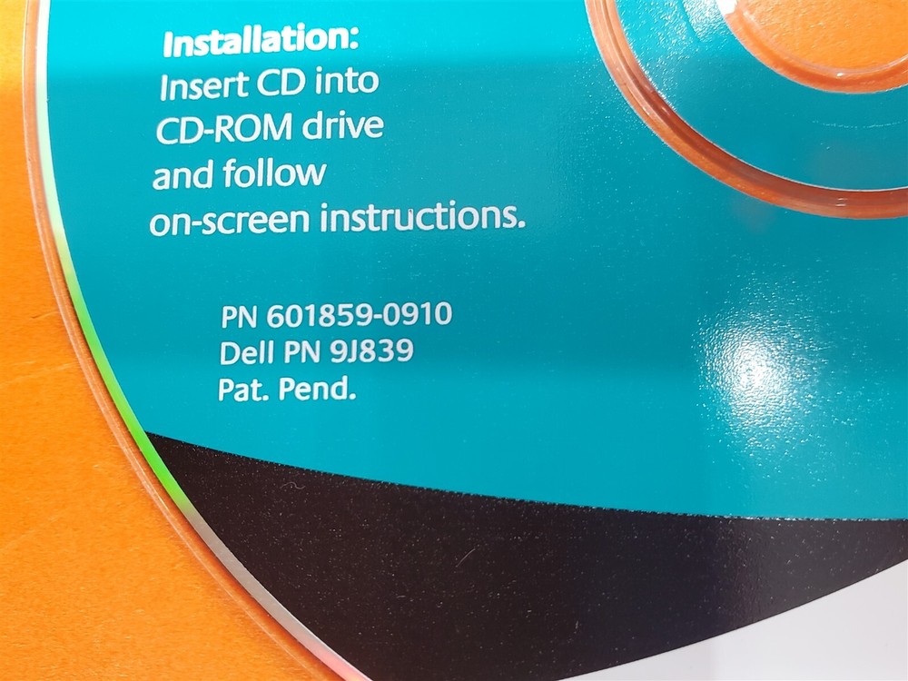 ⭐️⭐️⭐️⭐️⭐️Dell By Logitech iTouch 1.8 MouseWare 9.4 Windows Me/2000/XP Disc Only