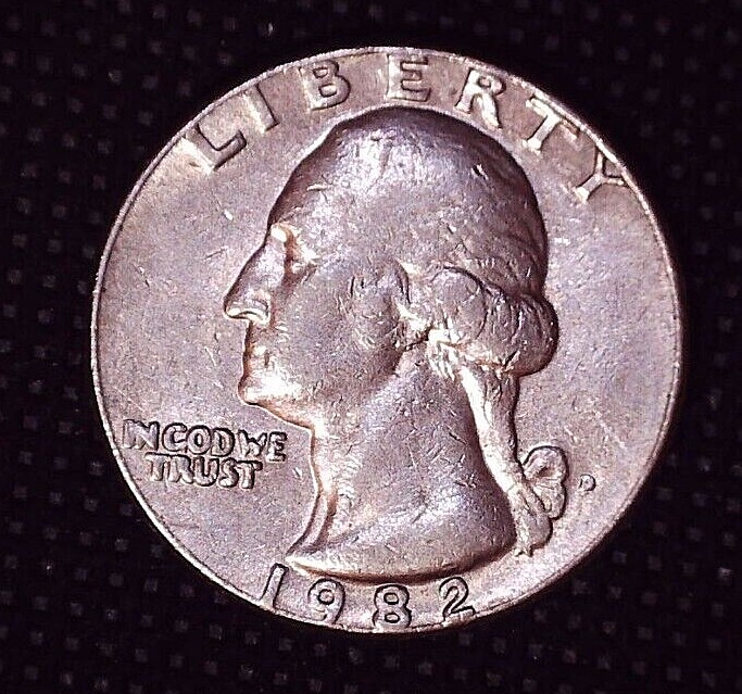 1982-D Washington Quarter Better Grade Denver Mint #412