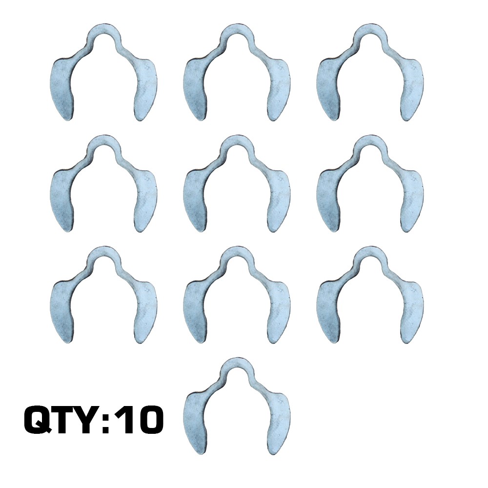 (10) RING CLIPS Fits JCB PART 823/00334