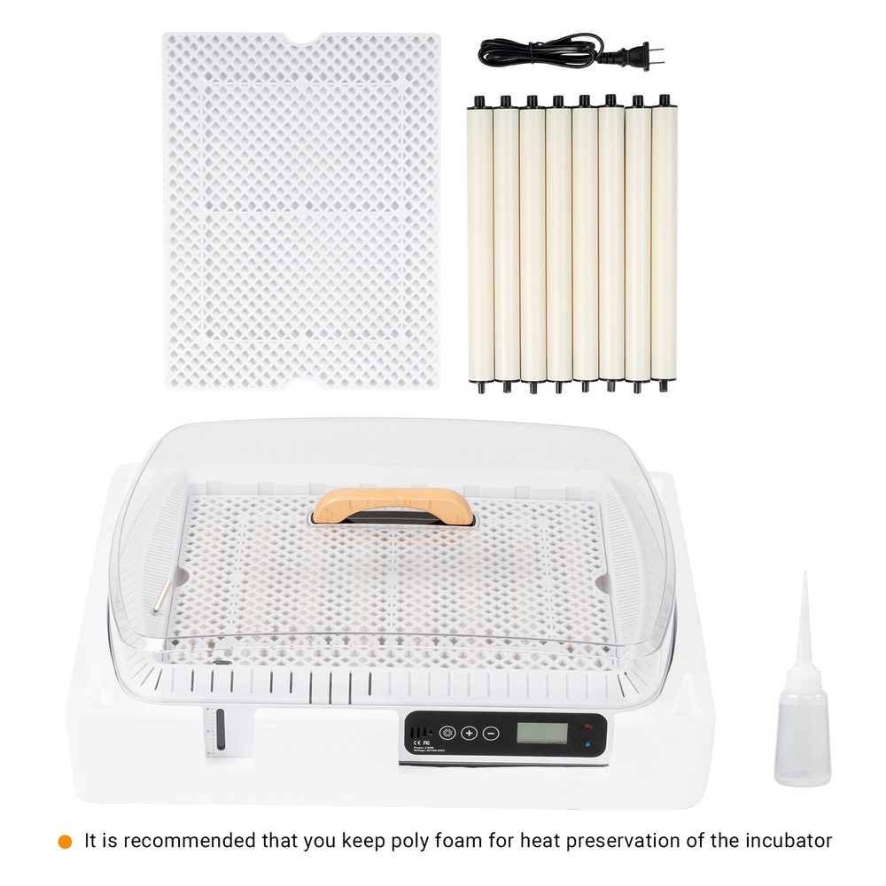 35 Eggs Incubator Fully Automatic Turning & Water Refill Temp & Humidity Control