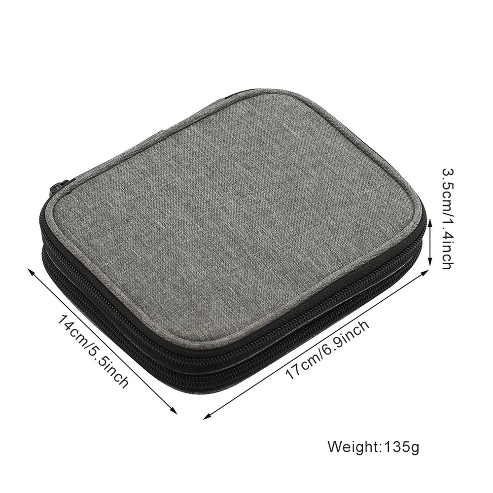 Crochet Hooks Case Tools Knitting Zipper Organizer