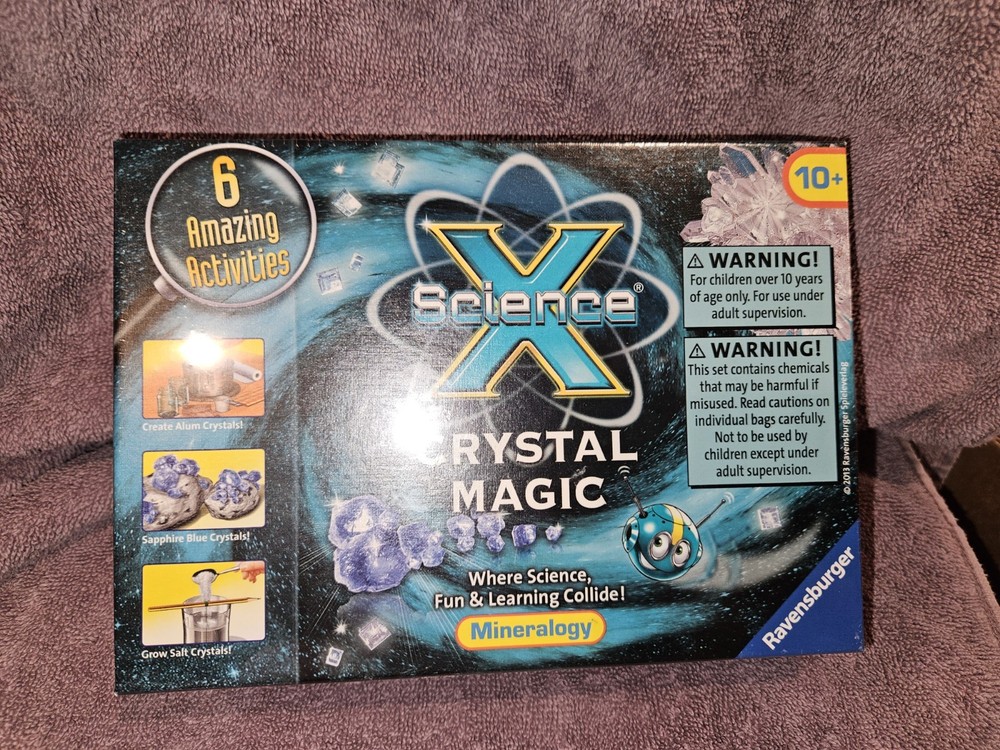 CRYSTAL MAGIC Where Science Fun & Learning Collide Ravensburger New