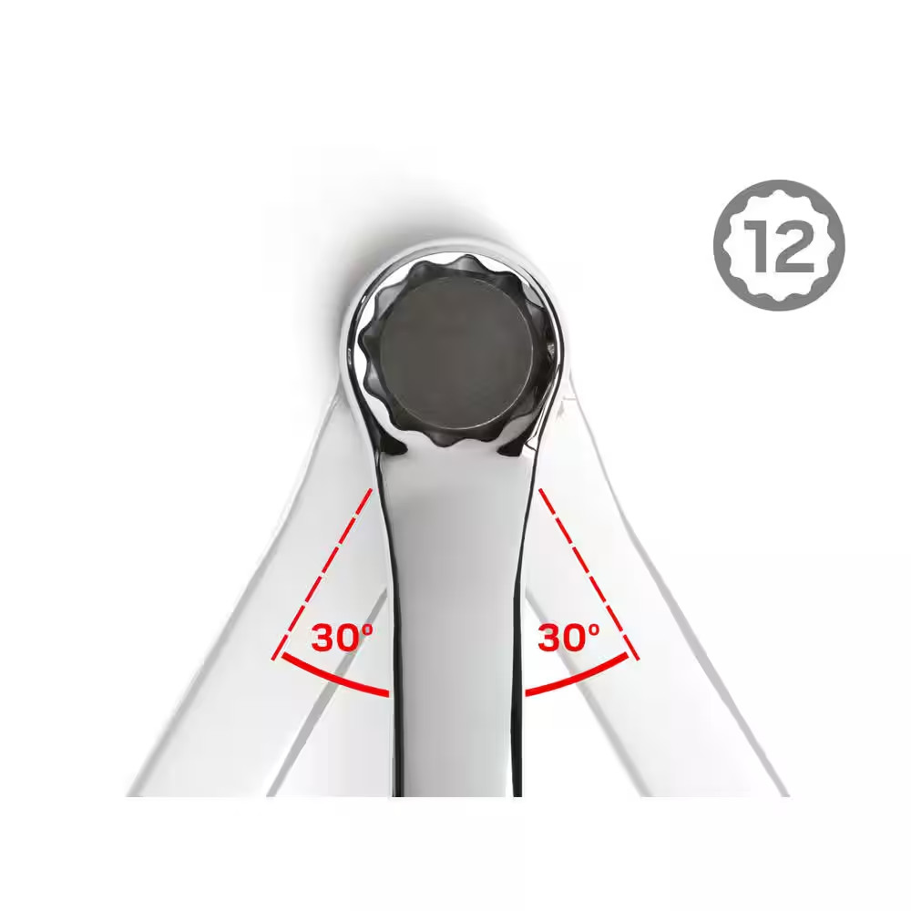 17 X 19 Mm 45-Degree Offset Box End Wrench