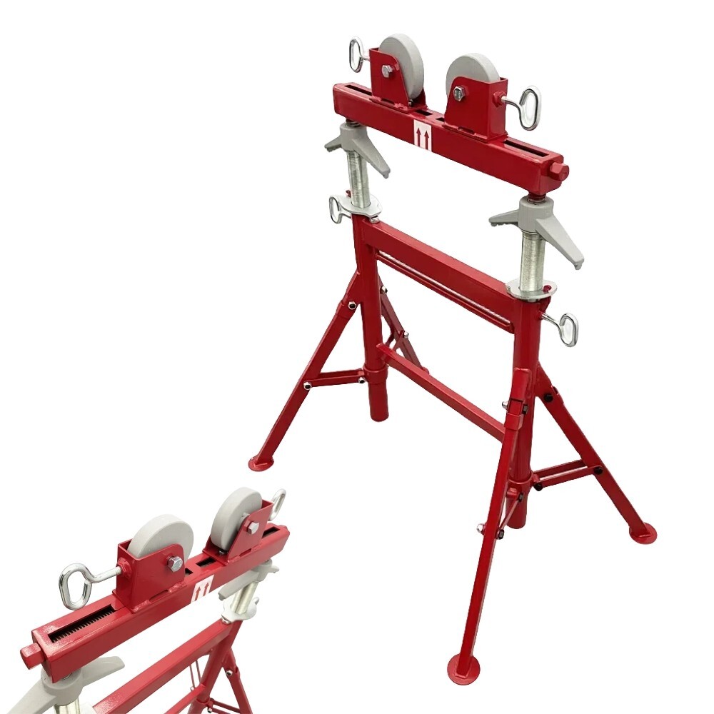 Elevating Type Tube Pipe Roller Support Weld Positioner Bearing Capacity 2500LBS