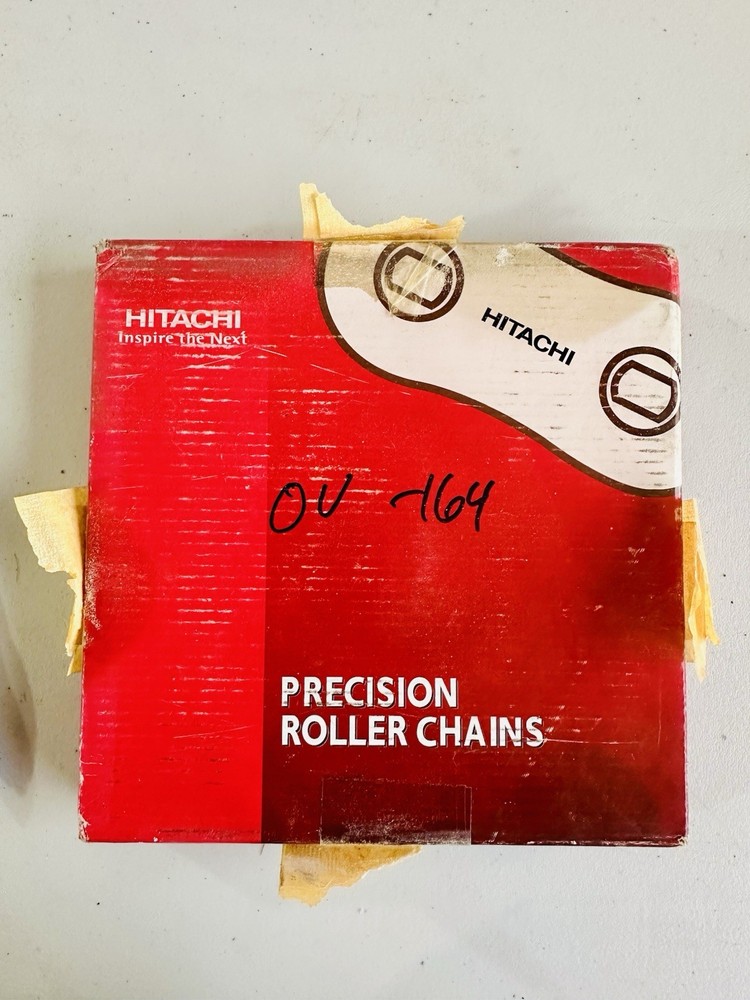 HITACHI 40 RIV PRECISION ROLLER CHAIN 240 LINKS, 10FT