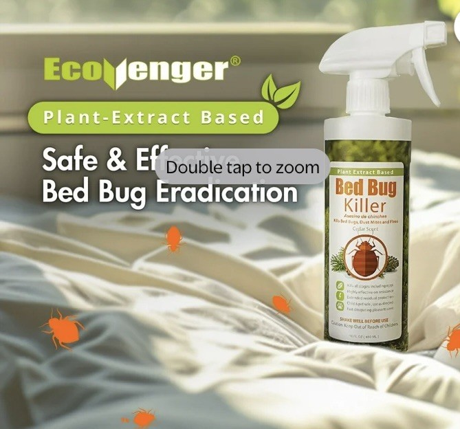 EcoRaider Bed Bug Killer Plant Extract Based 16 fl oz Child/Pet Safe Cedar Scent