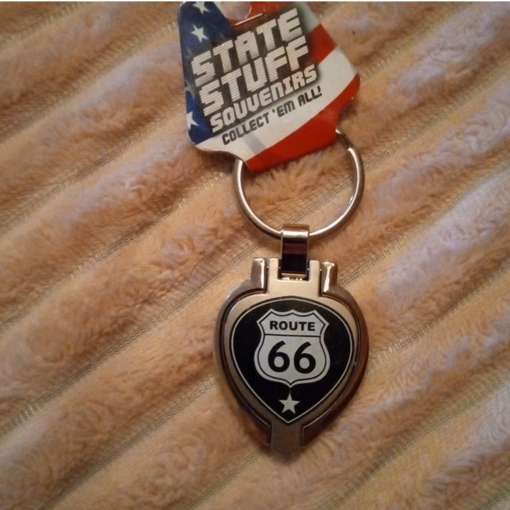 Route 66 Keychain Locket