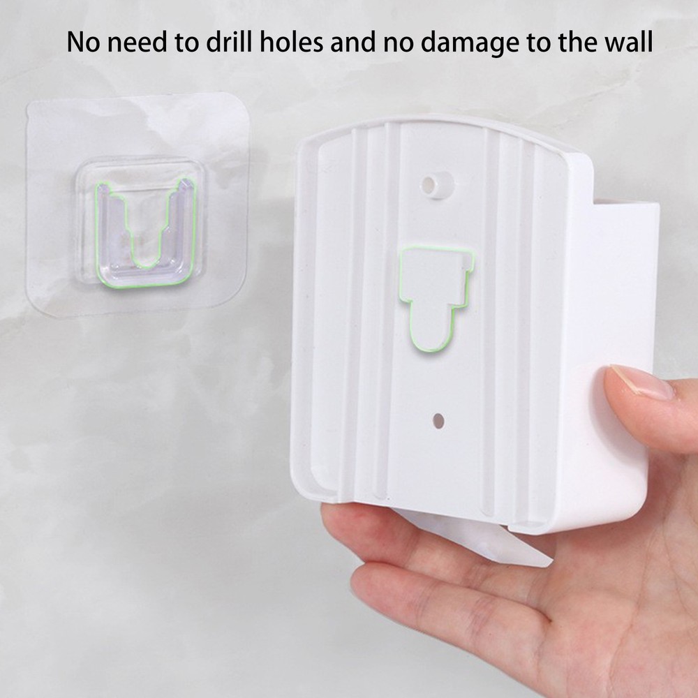 Air Conditioner Remote Control Holder Universal Wall Mount Organizer Stand Box