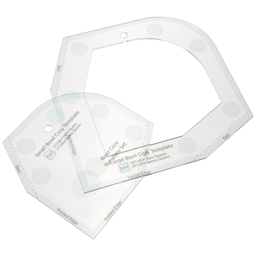 Bowl Cozy Templates Pattern Microwave Patchwork Ruler Sewing